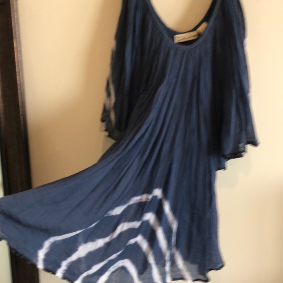 Tie Dye Off the Shoulder Flowy Mini Dress ✌🏼 - Picture 3 of 6